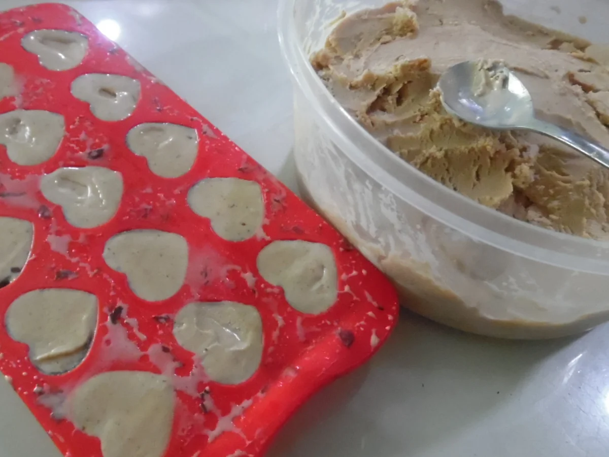 Nougat-Eis-Pralinen - Rezept - Bild Nr. 5803