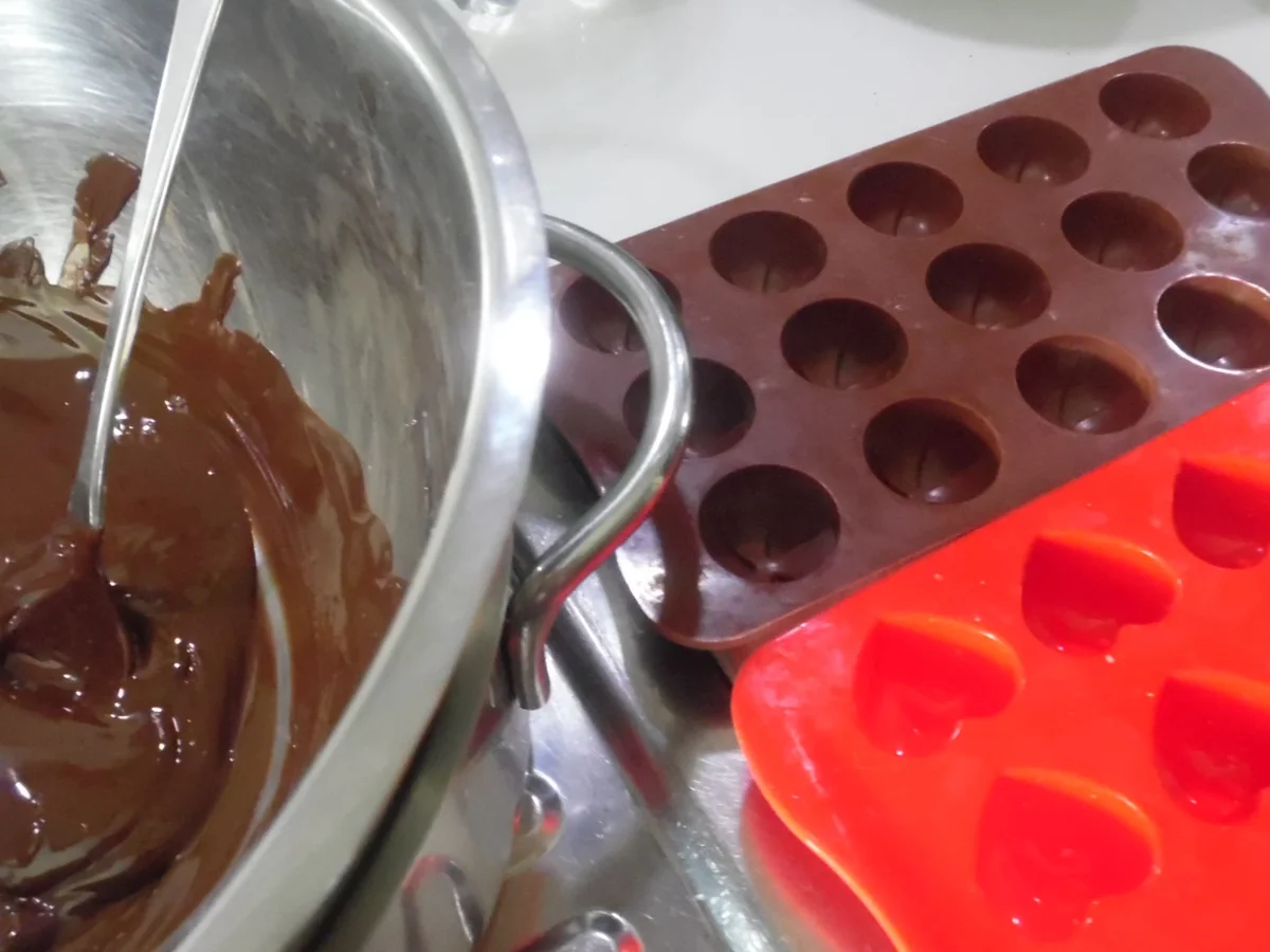 Nougat-Eis-Pralinen - Rezept - Bild Nr. 5807