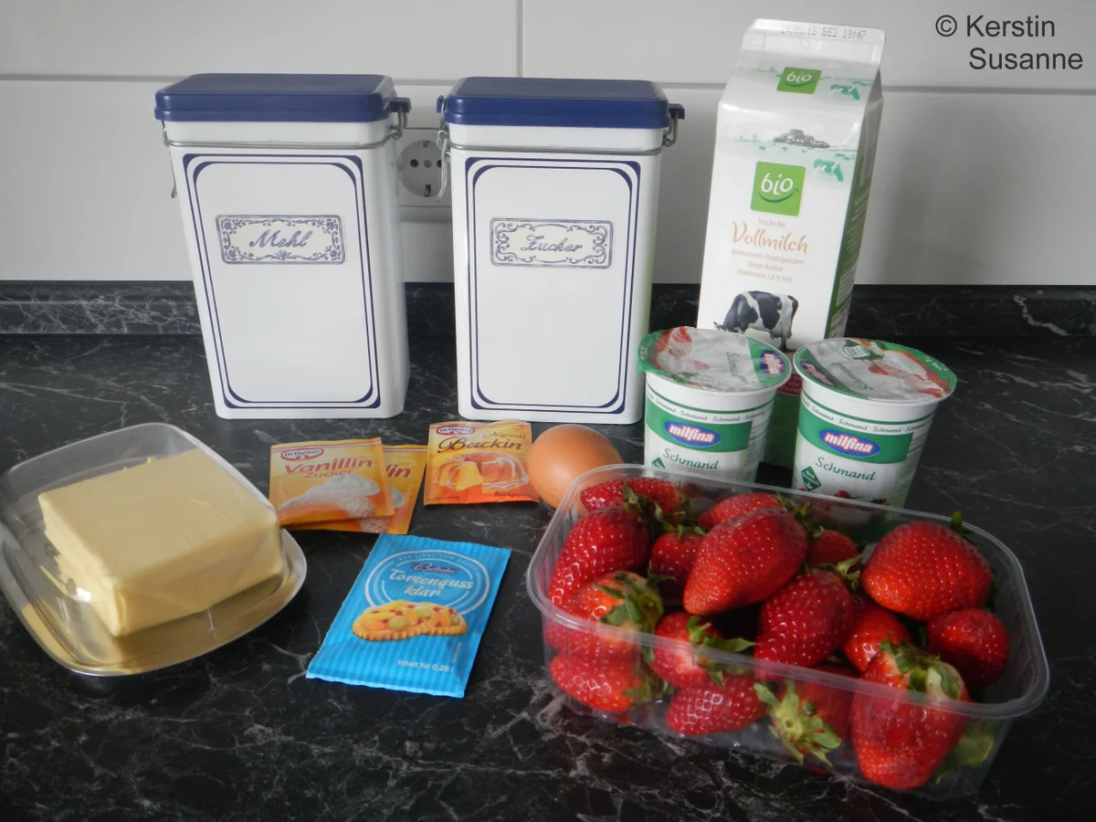 Rezept: Erdbeer-Schmand-Torte Bild Nr. 5805 Erdbeer-Schmand-Torte - Rezept - Bild Nr. 5805