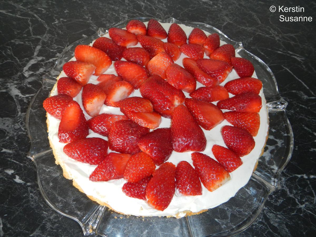 Erdbeer-Schmand-Torte - Rezept - Bild Nr. 5810