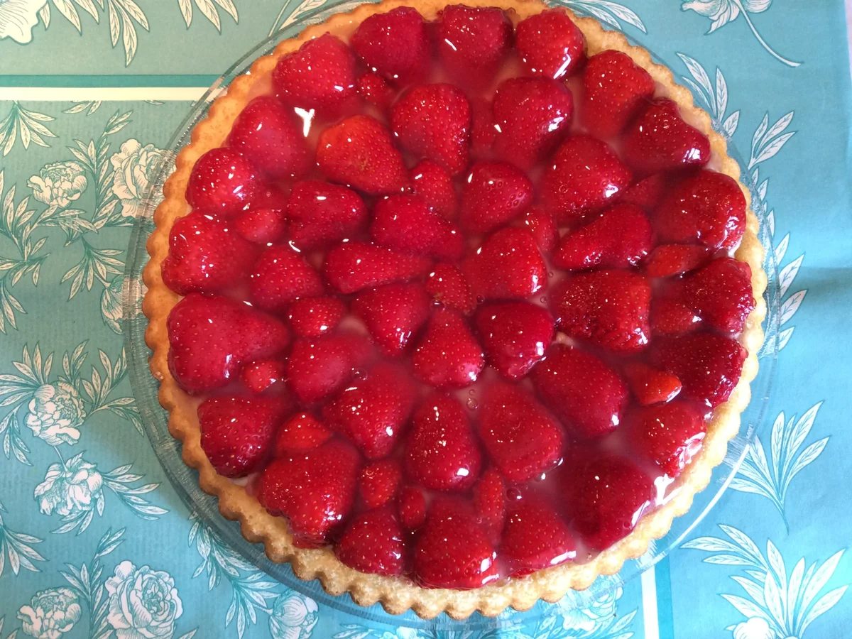 Rezept: Erdbeertorte Bild Nr. 2 Erdbeertorte - Rezept - Bild Nr. 2