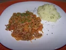 Sauerkraut-Hack-Pfanne - Rezept