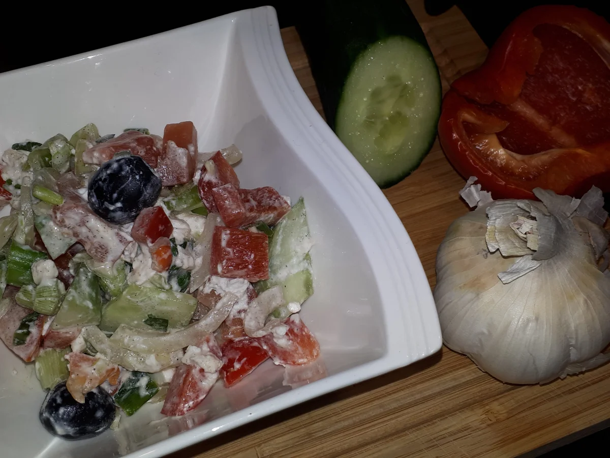 Rezept: BiNe` S GRIECHISCHER SALAT Bild Nr. 5816 BiNe` S GRIECHISCHER SALAT - Rezept - Bild Nr. 5816