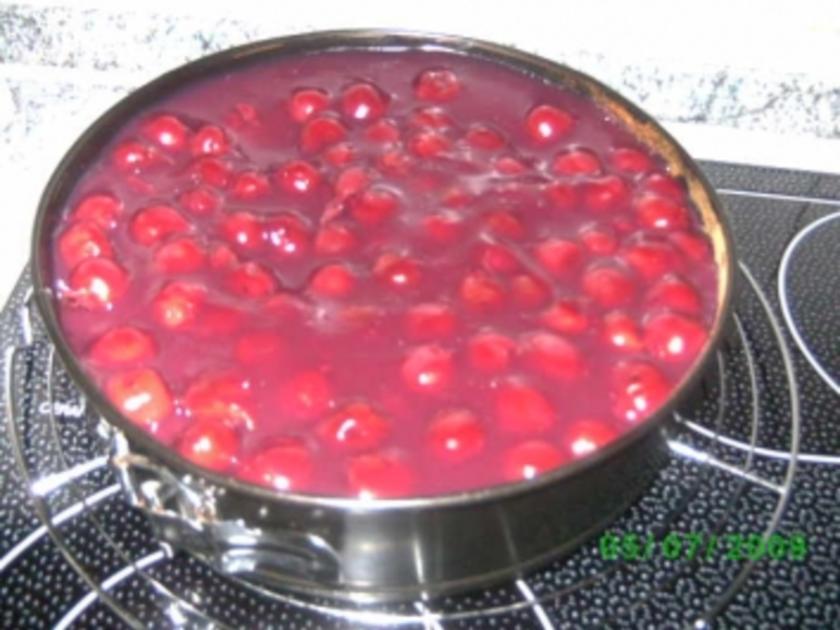 Kokos Kirsch Torte - einfach - von enten-martina