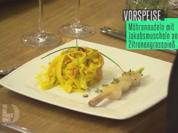 Möhrennudeln Kurkuma mit Jakobsmuscheln am Zitronengrasspieß - Rezept - Bild Nr. 2