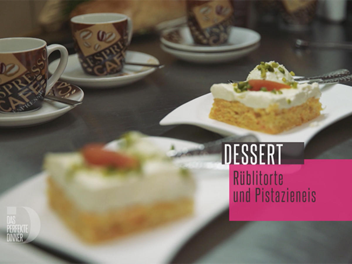 Rüblitorte und Pistaziencreme - Rezept - Bild Nr. 2