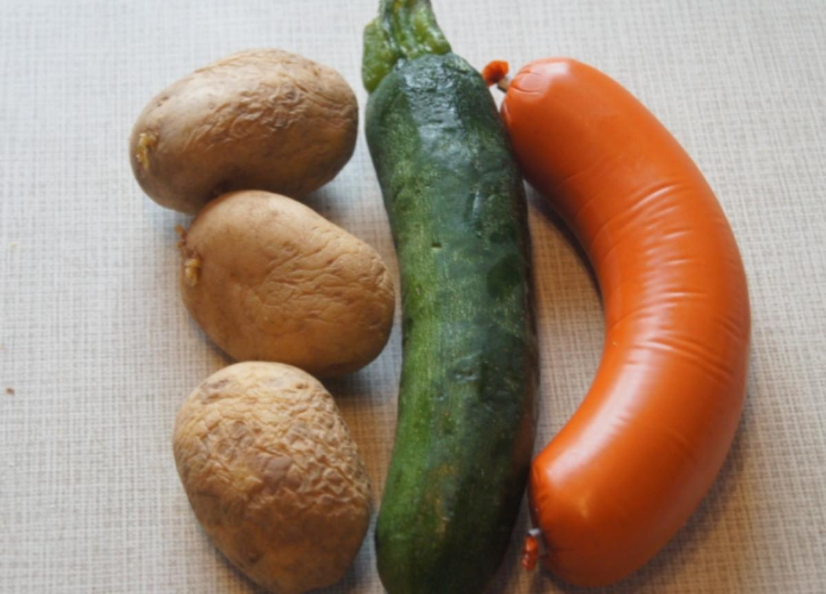 Kartoffel-Zucchini-Fleischwurst-Spieße - Rezept - Bild Nr. 5815