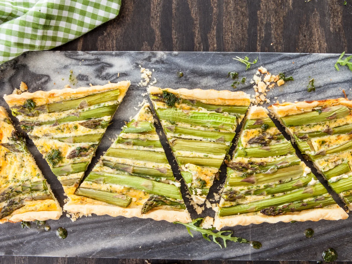 Rezept: Spargeltarte mit Ricotta Bild Nr. 5823 Spargeltarte mit Ricotta - Rezept - Bild Nr. 5823