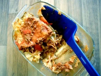 Nudel-Hackfleisch-Auflauf - Rezept