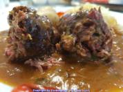 Rezept: Rinderrouladen mit lecker Sosse à la Biggi Bild Nr. 5834 Rinderrouladen mit lecker Sosse à la Biggi - Rezept - Bild Nr. 5834