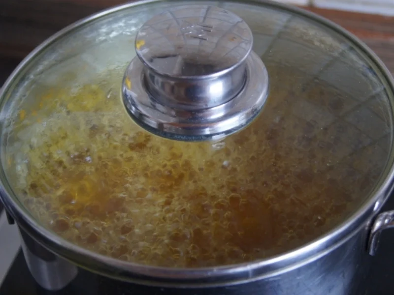 Kartoffeln mit Snack-Möhren in pikanter Sauce und Ei - Rezept - Bild Nr. 5825