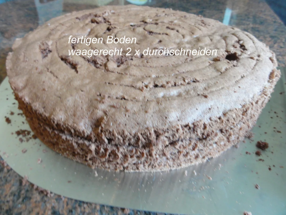 Rezept: Biskuit: LATTE ~ MACCHIATO ~ TORTE (22cm) Bild Nr. 5826 Biskuit: LATTE ~ MACCHIATO ~ TORTE (22cm) - Rezept - Bild Nr. 5826