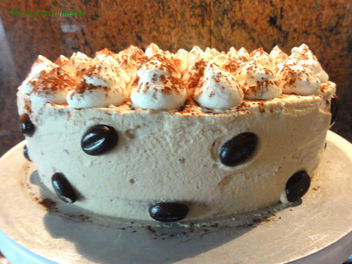 Rezept: Biskuit: LATTE ~ MACCHIATO ~ TORTE (22cm) Bild Nr. 5831 Biskuit: LATTE ~ MACCHIATO ~ TORTE (22cm) - Rezept - Bild Nr. 5831