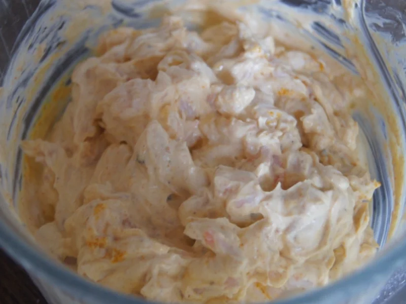 Rezept: Drillinge mit Curry-Garnelen-Quark Bild Nr. 5829 Drillinge mit Curry-Garnelen-Quark - Rezept - Bild Nr. 5829