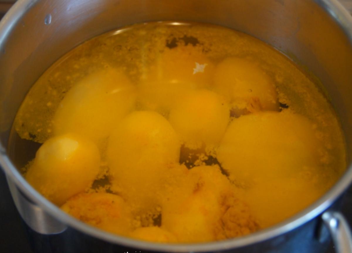 Kartoffeln mit Paprika-Curry-Quark und Radieschen - Rezept - Bild Nr. 5825