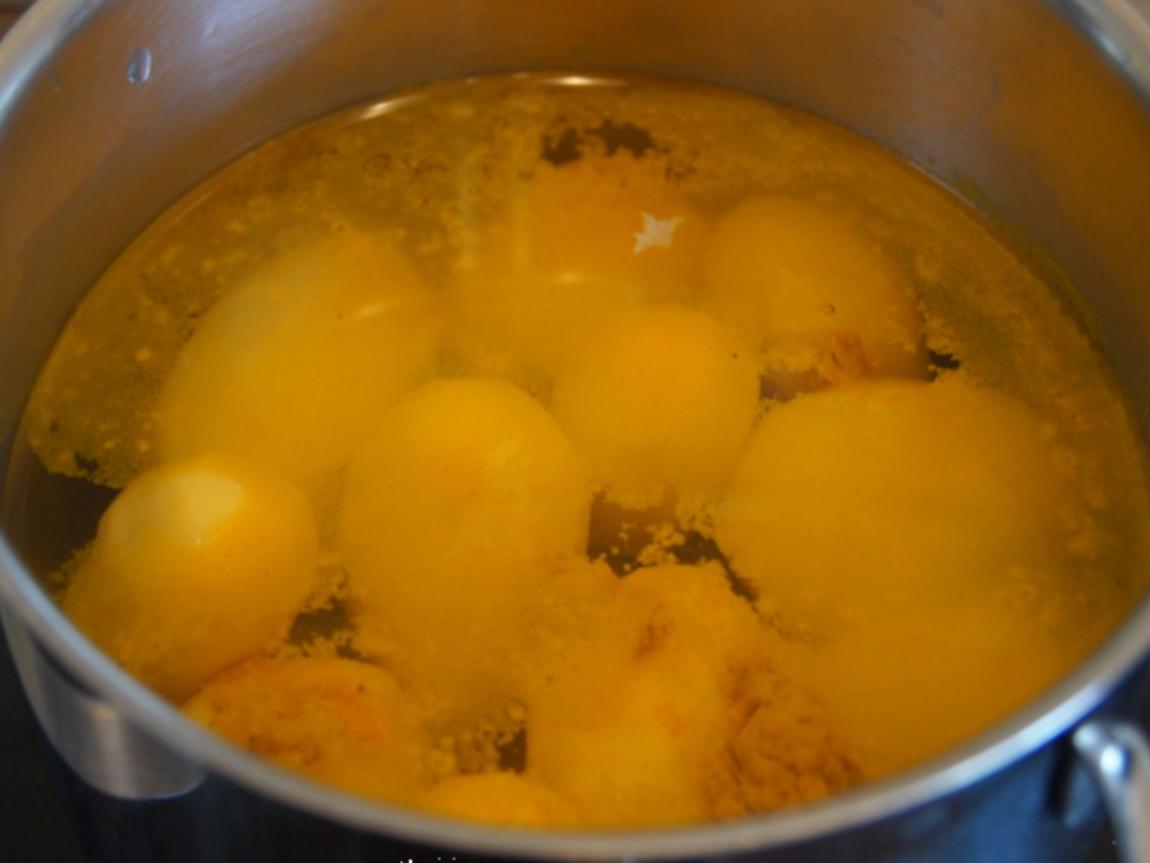 Kartoffeln mit Paprika Curry Quark und Radieschen - einfach - von MausVoh