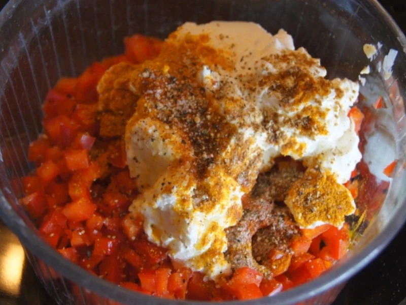 Kartoffeln mit Paprika-Curry-Quark und Radieschen - Rezept - Bild Nr. 5827