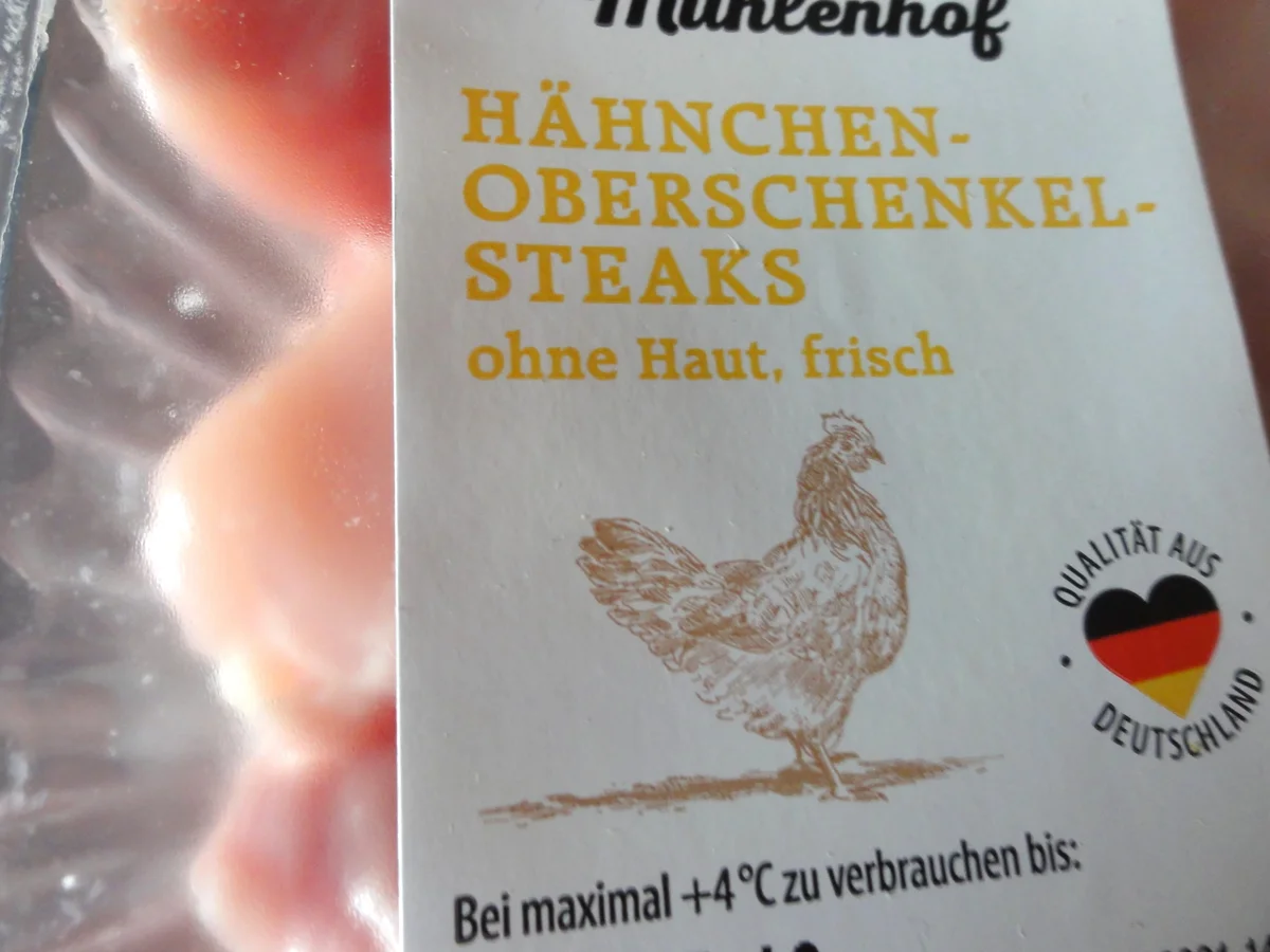 Rezept: Geflügel: HÄHNCHEN ~ OBERSCHENKEL~ STEAKS Bild Nr. 5826 Geflügel: HÄHNCHEN ~ OBERSCHENKEL~ STEAKS - Rezept - Bild Nr. 5826