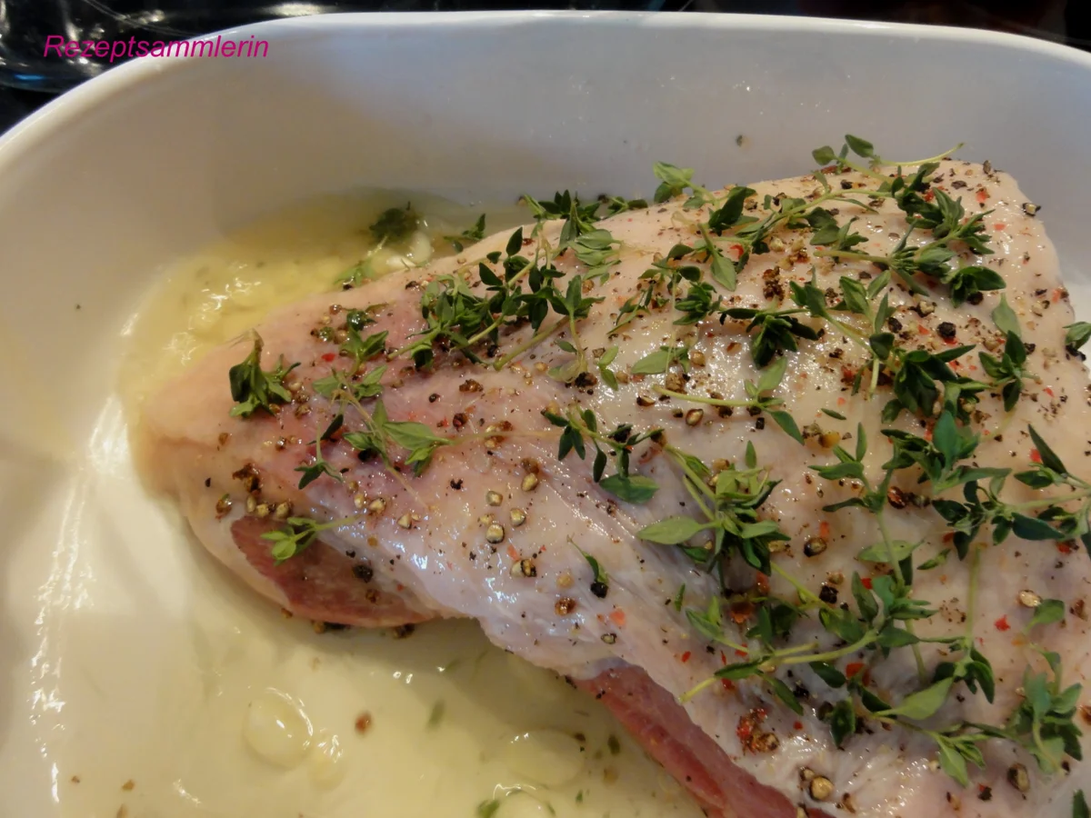 Geflügel:   KRÄUTER ~ PUTENKEULE - Rezept - Bild Nr. 5