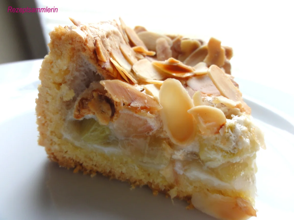 Mürbeteig:   RHABARBER ~ BAISER ~ SCHNITTEN - Rezept - Bild Nr. 5827