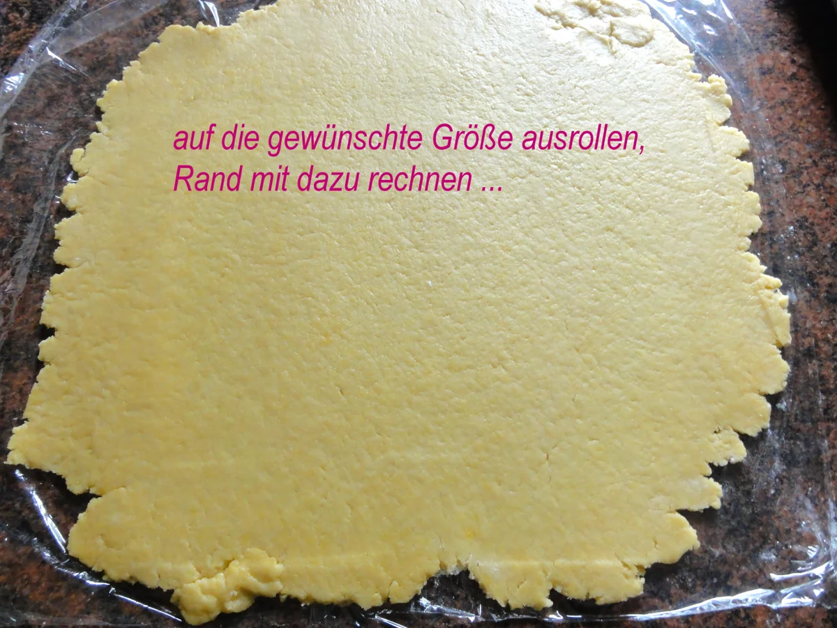 Mürbeteig:   RHABARBER ~ BAISER ~ SCHNITTEN - Rezept - Bild Nr. 5831