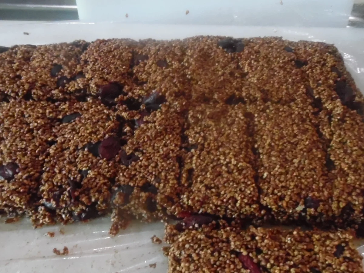 Knabberei mit Amarant und Cranberries - Rezept - Bild Nr. 5828