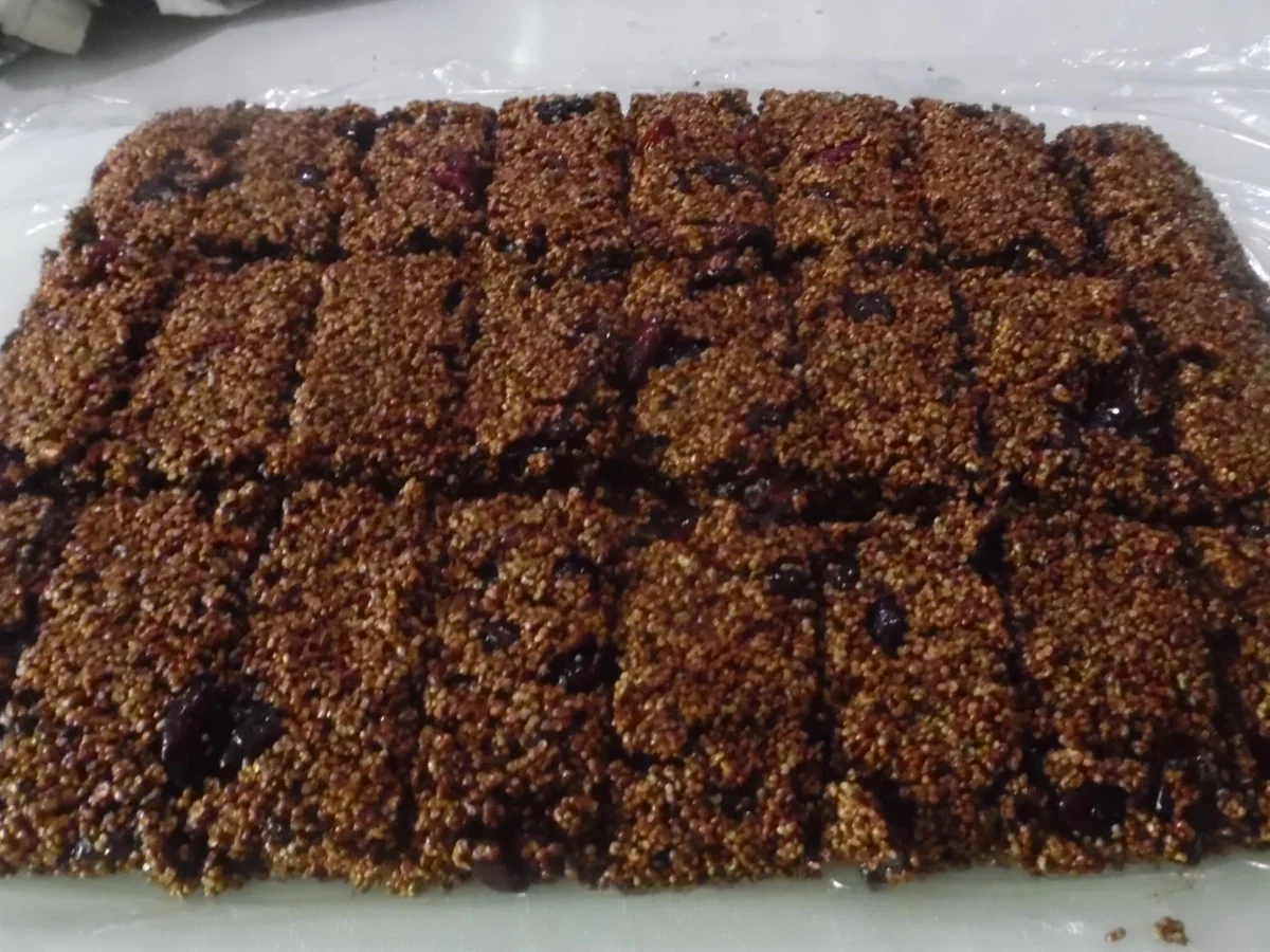 Knabberei mit Amarant und Cranberries - Rezept - Bild Nr. 5830