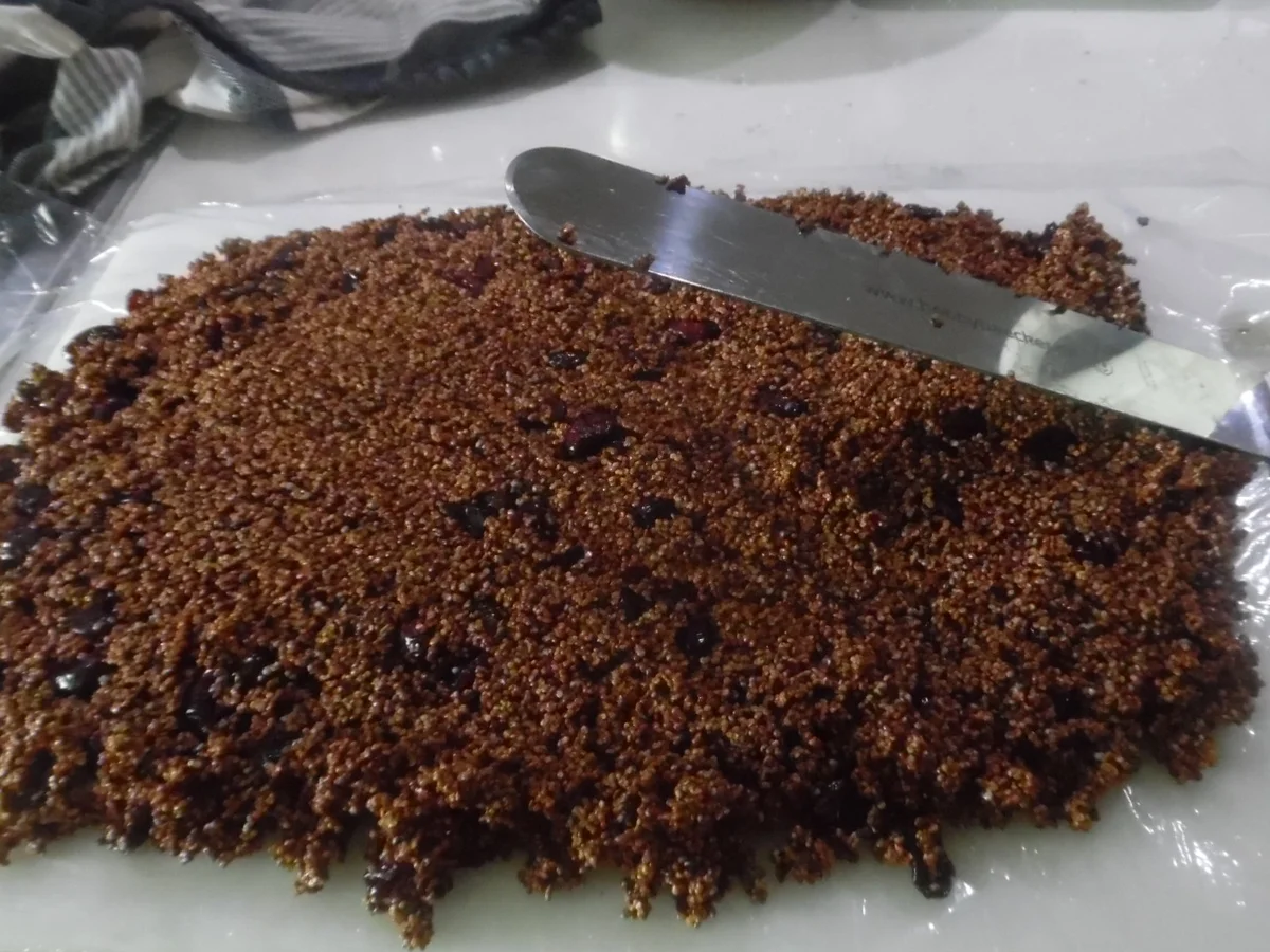 Knabberei mit Amarant und Cranberries - Rezept - Bild Nr. 5831