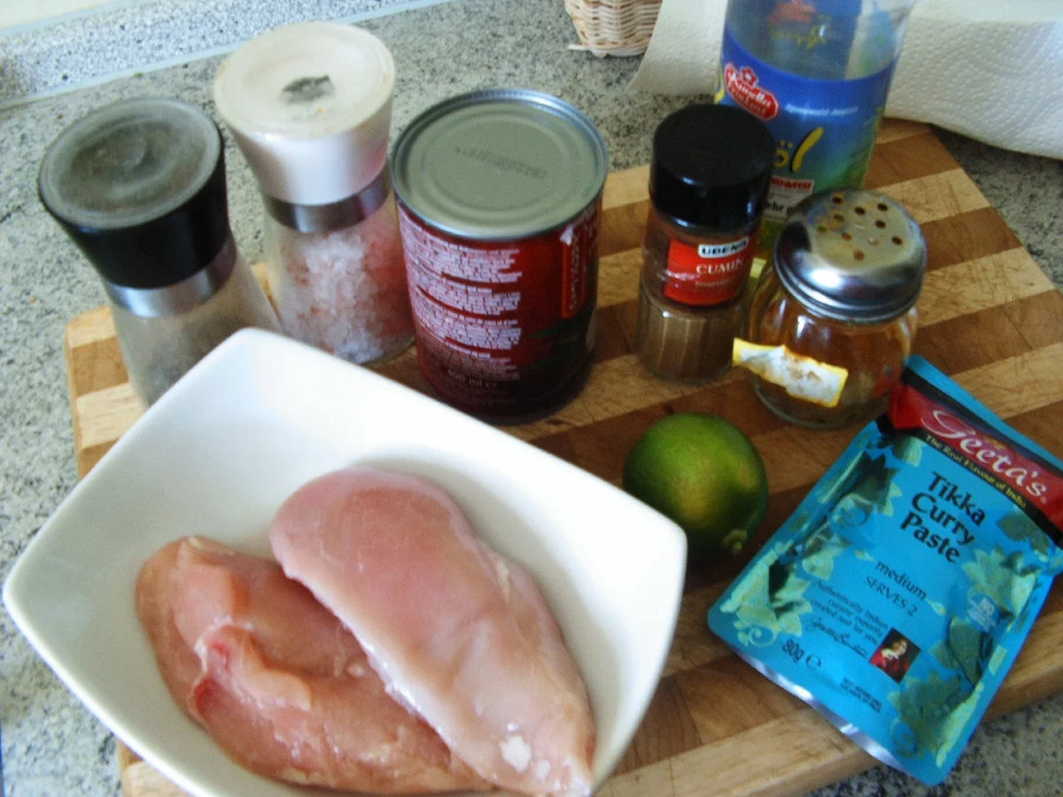 Rezept: Hähnchen mit Kokoscurry Bild Nr. 5830 Hähnchen mit Kokoscurry - Rezept - Bild Nr. 5830