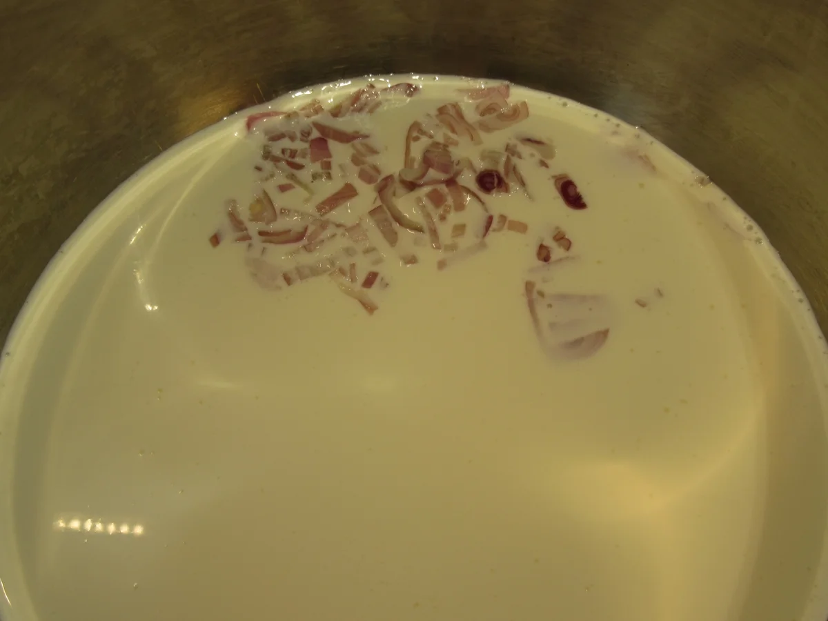 Rezept: Kräuter-Pannacotta mit Schmorgemüsesalat Bild Nr. 5833 Kräuter-Pannacotta mit Schmorgemüsesalat - Rezept - Bild Nr. 5833