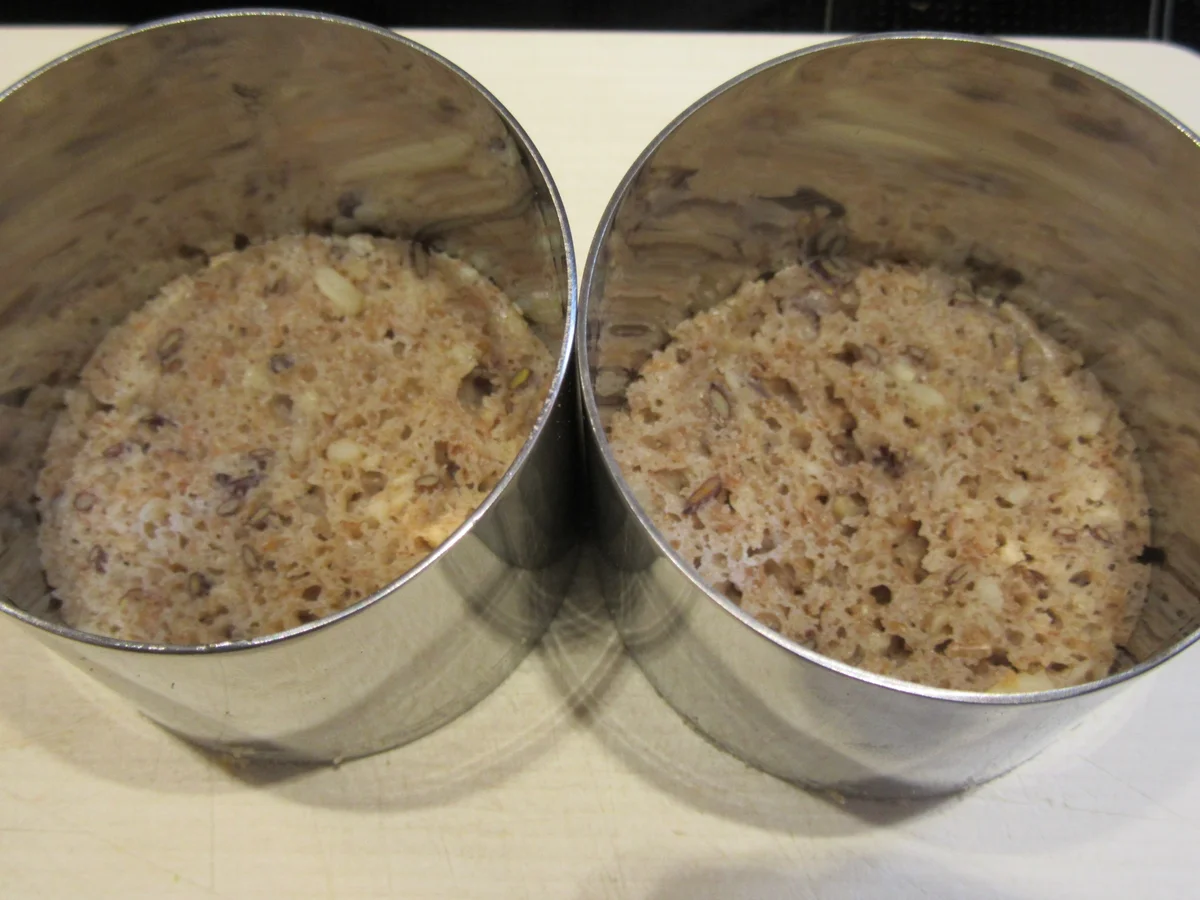 Rezept: Kräuter-Pannacotta mit Schmorgemüsesalat Bild Nr. 5837 Kräuter-Pannacotta mit Schmorgemüsesalat - Rezept - Bild Nr. 5837