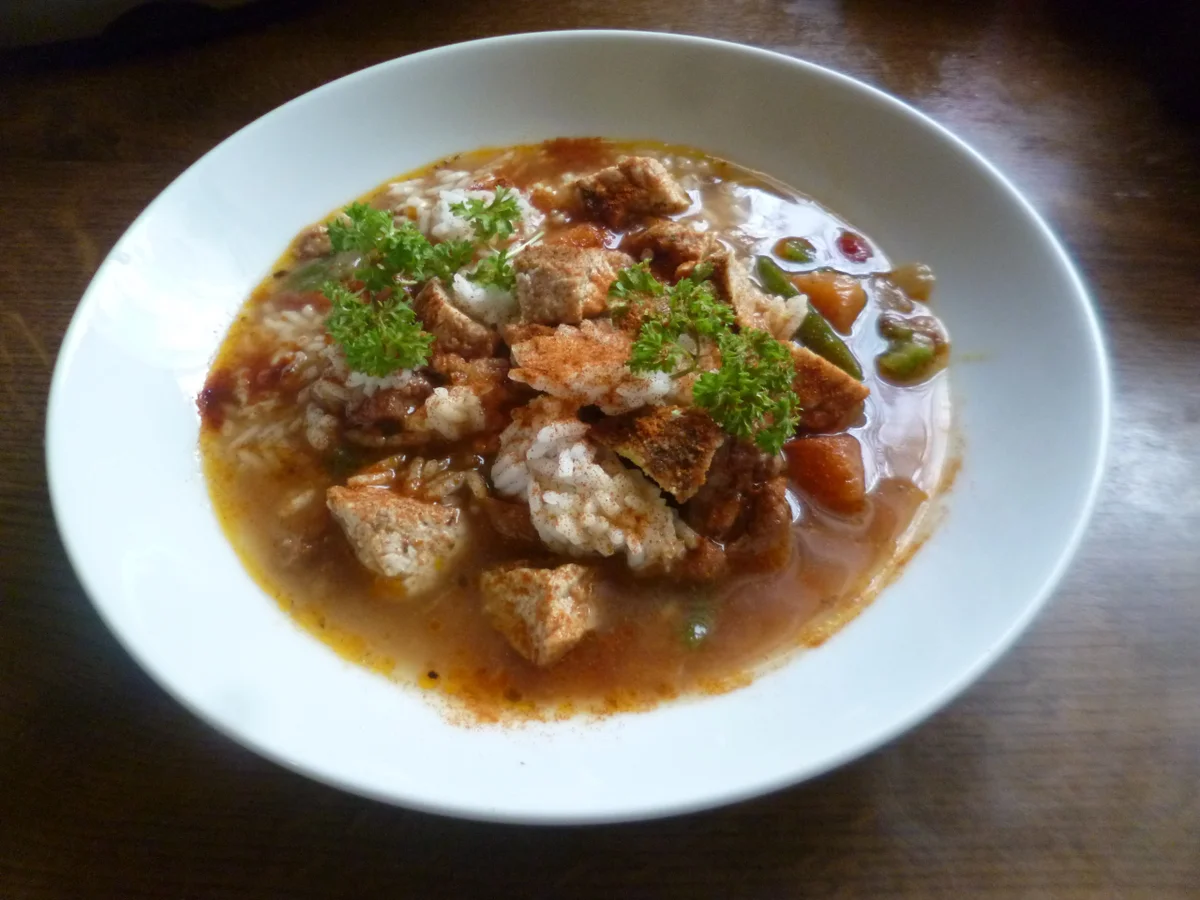 Rezept: Heisses Reisfleisch Bild Nr. 2 Heisses Reisfleisch - Rezept - Bild Nr. 2