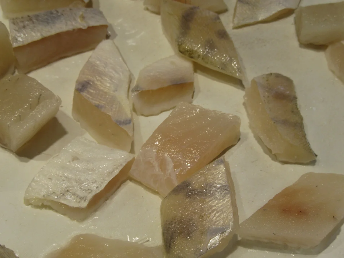 Rezept: Fisch: Zander mit Dill-Schmorgurken und Kartoffeln Bild Nr. 5836 Fisch: Zander mit Dill-Schmorgurken und Kartoffeln - Rezept - Bild Nr. 5836