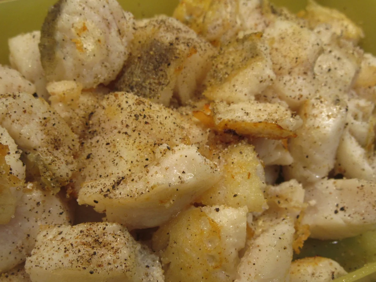 Rezept: Fisch: Zander mit Dill-Schmorgurken und Kartoffeln Bild Nr. 5837 Fisch: Zander mit Dill-Schmorgurken und Kartoffeln - Rezept - Bild Nr. 5837