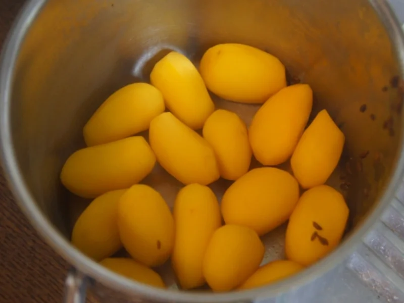 Rezept: Forelle mit Drillingen und Rotkohl Bild Nr. 5841 Forelle mit Drillingen und Rotkohl - Rezept - Bild Nr. 5841