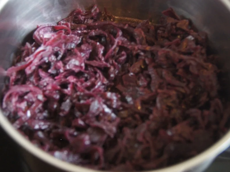 Rezept: Forelle mit Drillingen und Rotkohl Bild Nr. 5842 Forelle mit Drillingen und Rotkohl - Rezept - Bild Nr. 5842