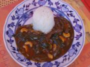 Rindfleisch mit Cashewkernen und Basmati Reis - Rezept - Bild Nr. 5837