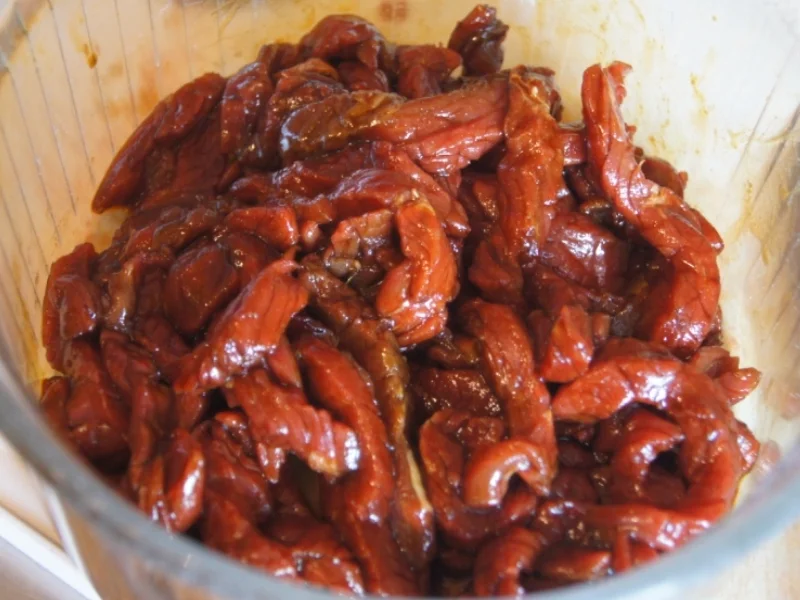 Rindfleisch mit Cashewkernen und Basmati Reis - Rezept - Bild Nr. 5843