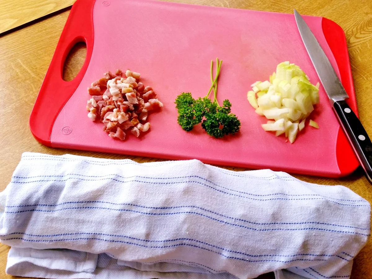 Gedämpfte rohe Kartoffeln ... - Rezept - Bild Nr. 5