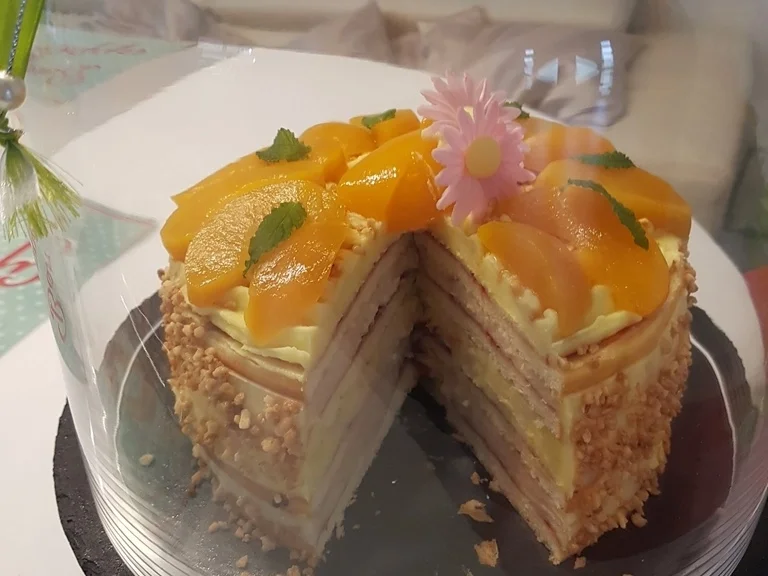 Rezept: Pfirsich Maracuja Torte im Kleinformat (20er) Bilderrezept :) Bild Nr. 5860 Pfirsich Maracuja Torte im Kleinformat (20er) Bilderrezept :) - Rezept - Bild Nr. 5860