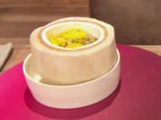 Gefüllte Kokosnuss mit Matcha (Blick in Trettls Topf) - Rezept - Bild Nr. 2