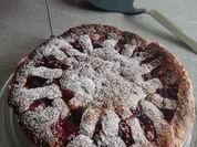 "Reisfladen" frisch geflückte Kirschen und Marzipankruste - Rezept - Bild Nr. 5843