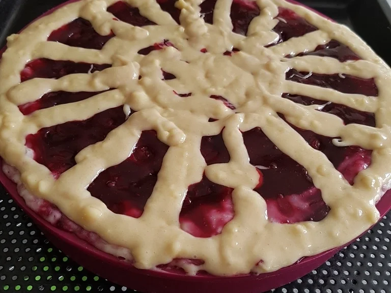 "Reisfladen" frisch geflückte Kirschen und Marzipankruste - Rezept - Bild Nr. 5854