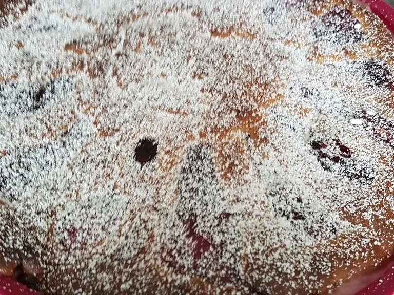 "Reisfladen" frisch geflückte Kirschen und Marzipankruste - Rezept - Bild Nr. 5861