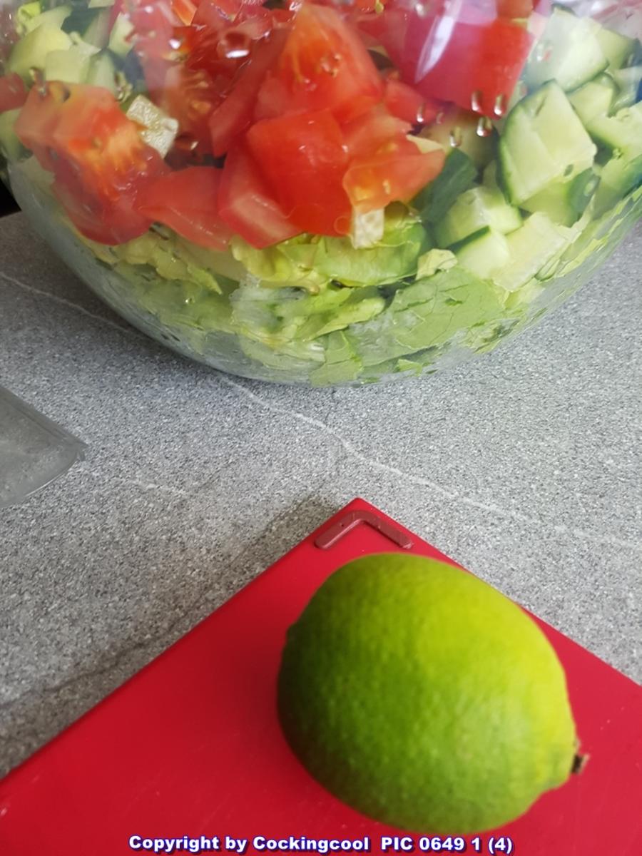 Einfach nur Salat (naja alles aus dem Garten) mit Brot - Rezept - Bild Nr. 5848