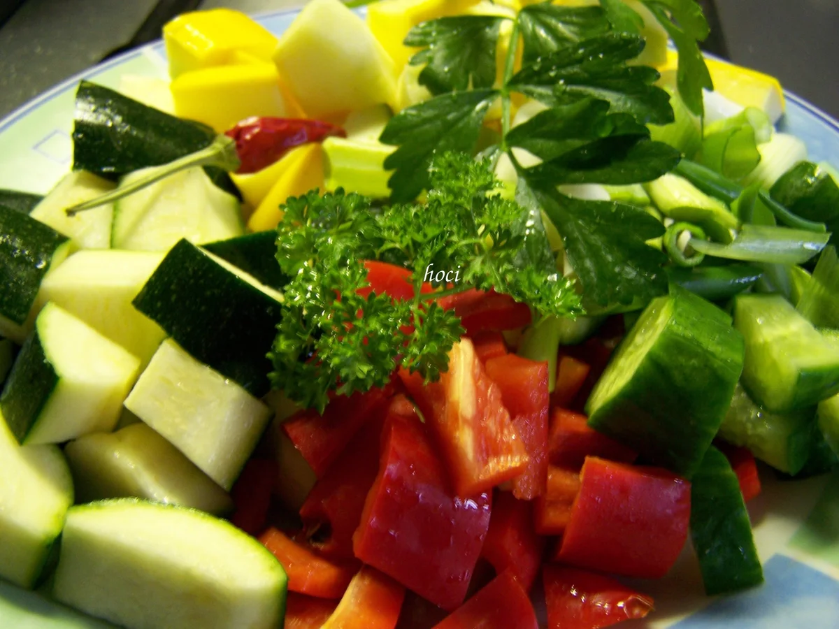 Hauptsache geschmortes Gemüse  ... - Rezept - Bild Nr. 5845