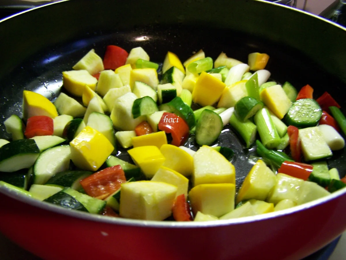 Hauptsache geschmortes Gemüse  ... - Rezept - Bild Nr. 5850