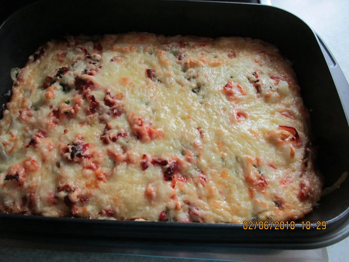 Rezept: Auflauf: Spargel mit Schinken und Käse-Sahne-Sauce Bild Nr. 5865 Auflauf: Spargel mit Schinken und Käse-Sahne-Sauce - Rezept - Bild Nr. 5865