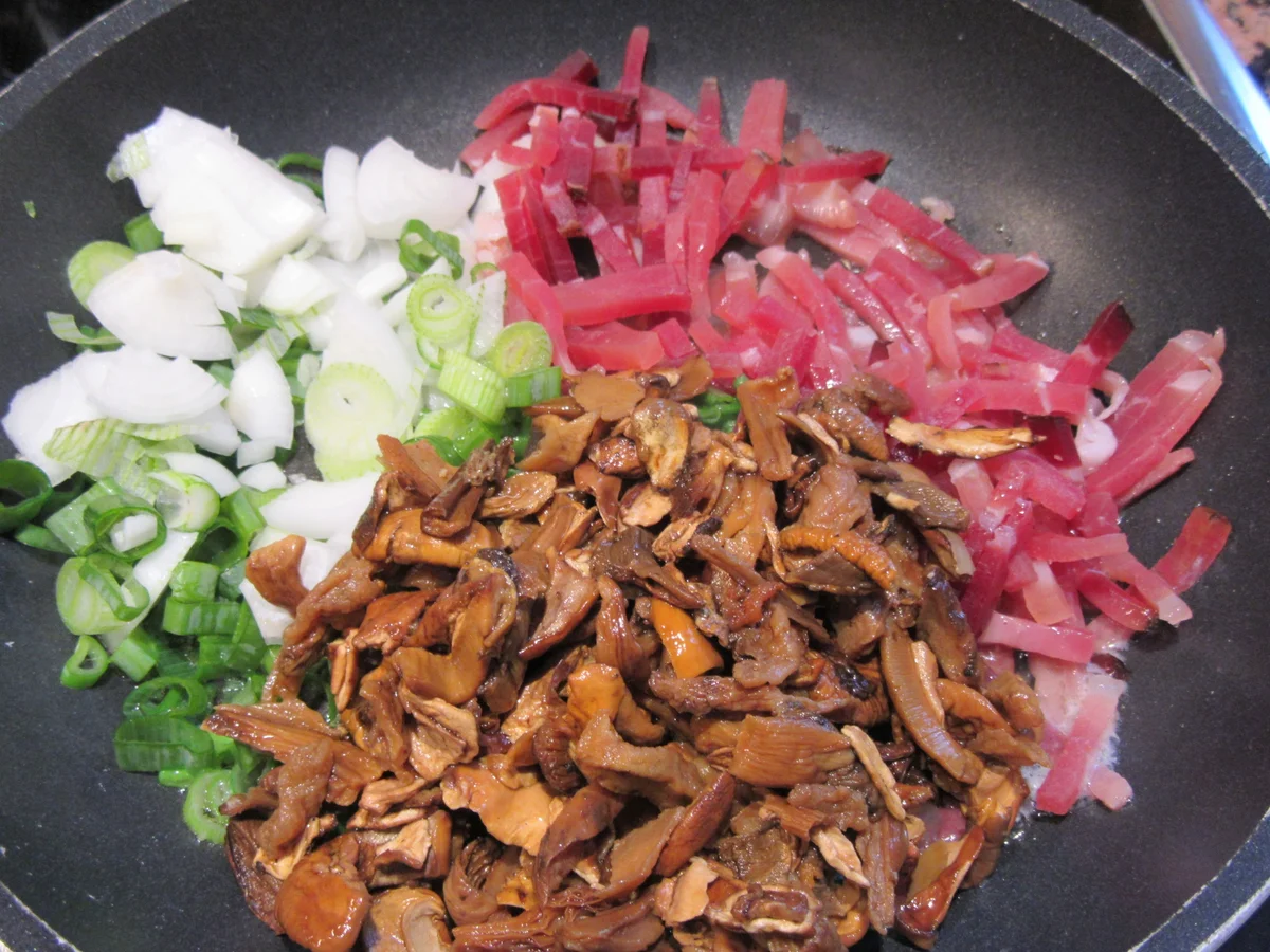 Rezept: Pasta: Fettucccine alla romana Bild Nr. 5852 Pasta: Fettucccine alla romana - Rezept - Bild Nr. 5852