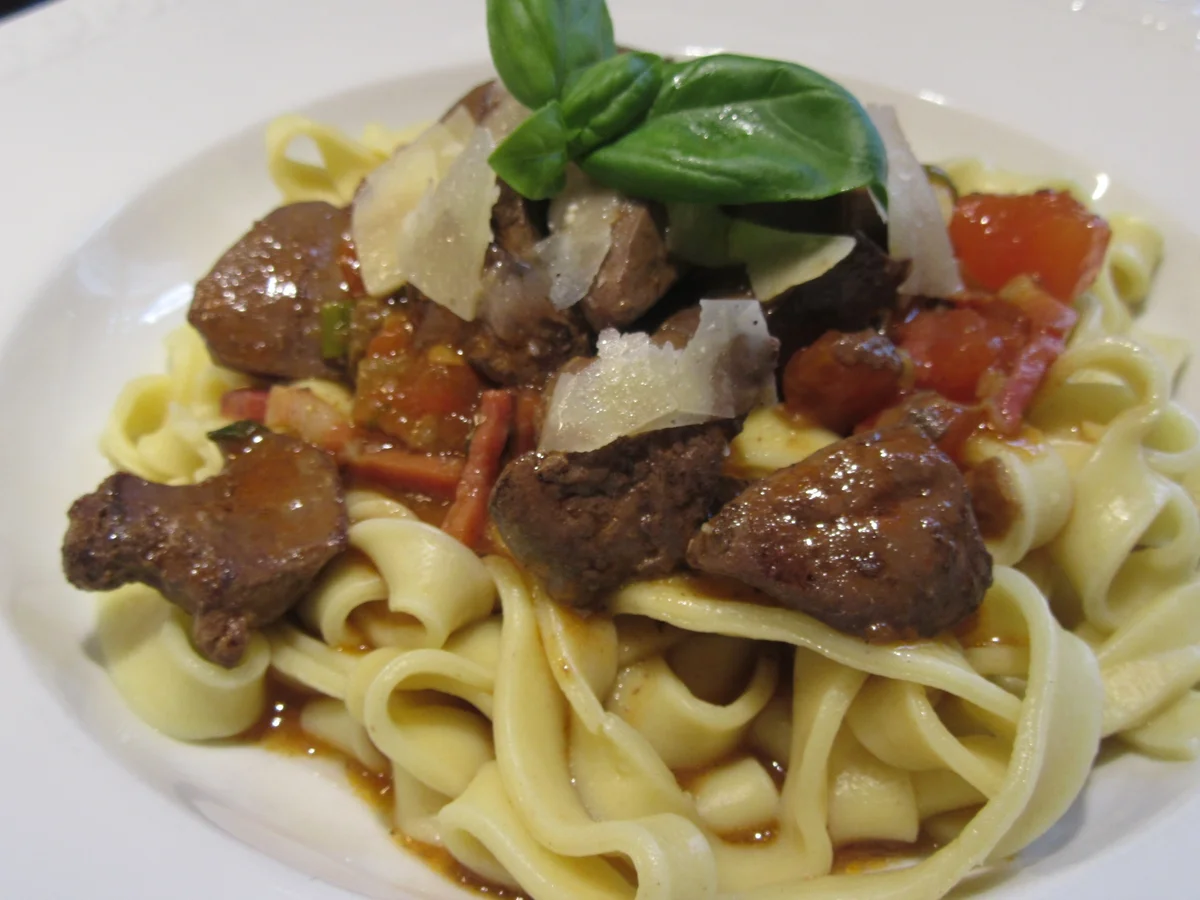 Rezept: Pasta: Fettucccine alla romana Bild Nr. 5854 Pasta: Fettucccine alla romana - Rezept - Bild Nr. 5854